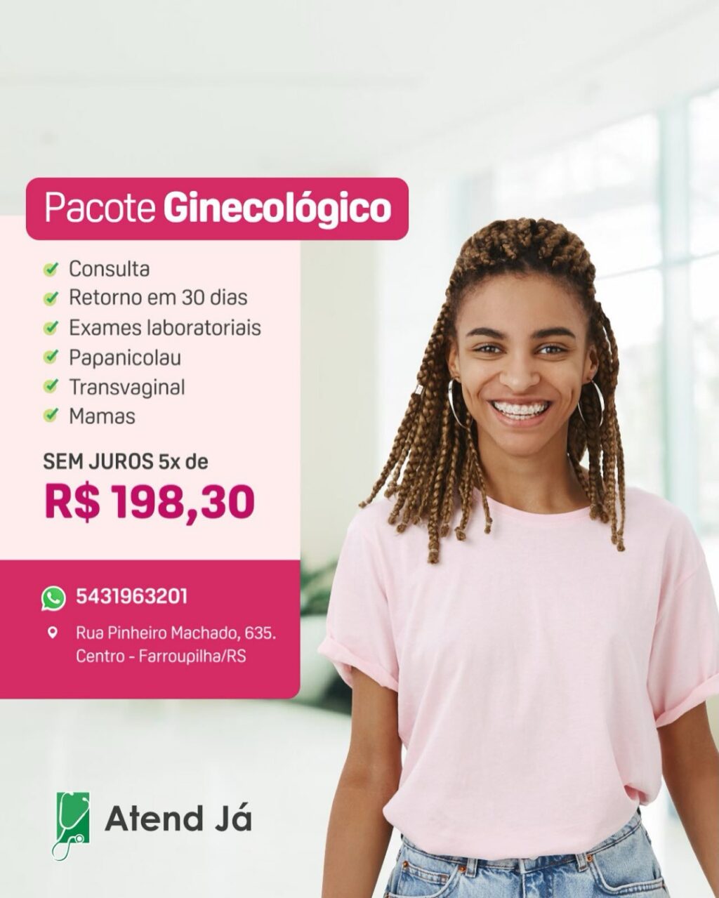 Instagram post from atendjafarroupilha. This post is in position 9.